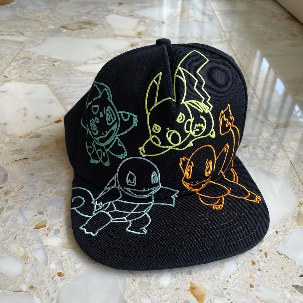 Pokemon Snap back cap hat